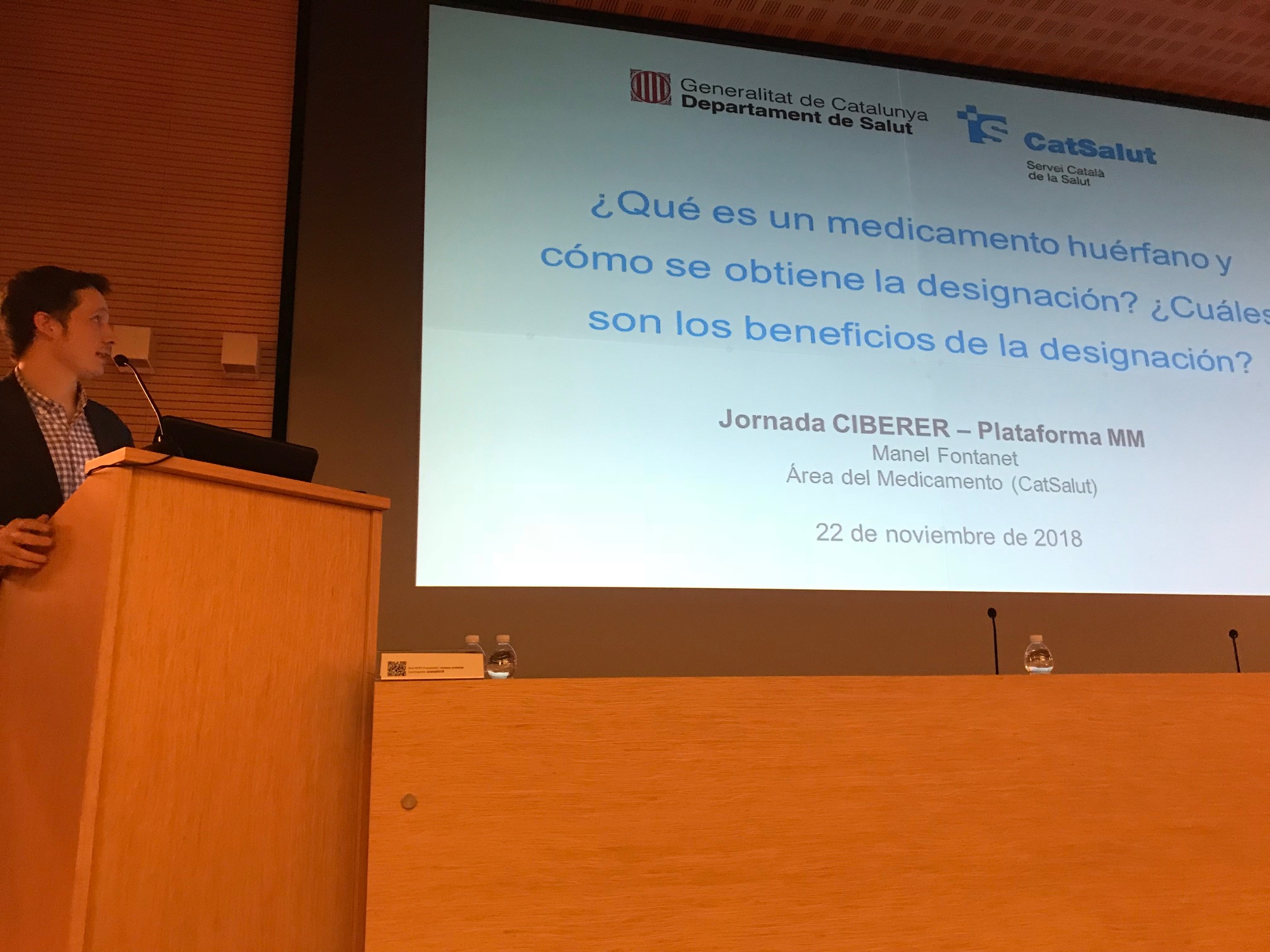 Imatge Jornada Designación, desarrollo y acceso de medicamentos huérfanos Sevilla 2018