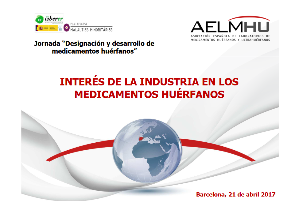 Presentació Dr. Josep Torrent-Farnell Interès de la indústria en els medicaments Orfes
